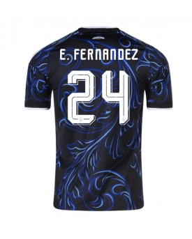 Billige Fotballdrakt Argentina Enzo Fernandez #24 Replika Bortedrakt VM 2026 Kortermet Billige Fotballdrakt Argentina Enzo Fernandez #24 Replika Bortedrakt VM 2026 Kortermet